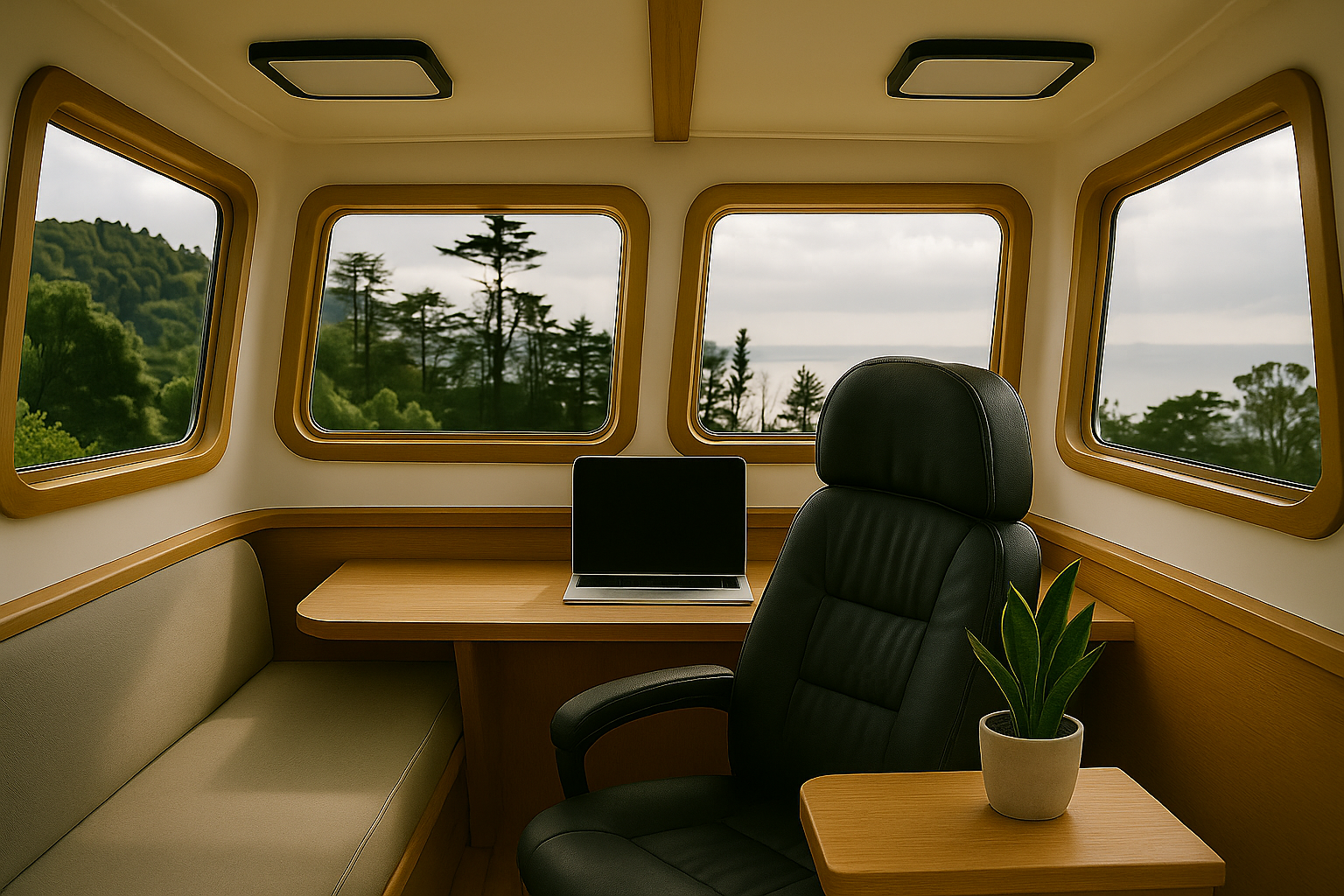 Silent Flow — the renovated boat